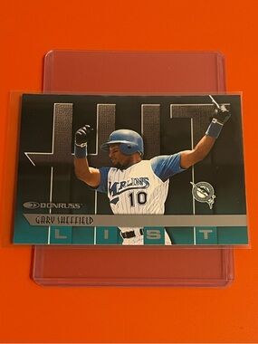 Gary Sheffield #403 1997 Donruss [Hit List] Baseball Trading Card